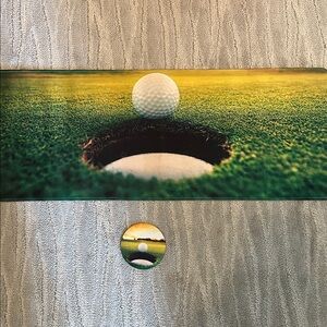 Golf Desk Mat & Mouse Pad
